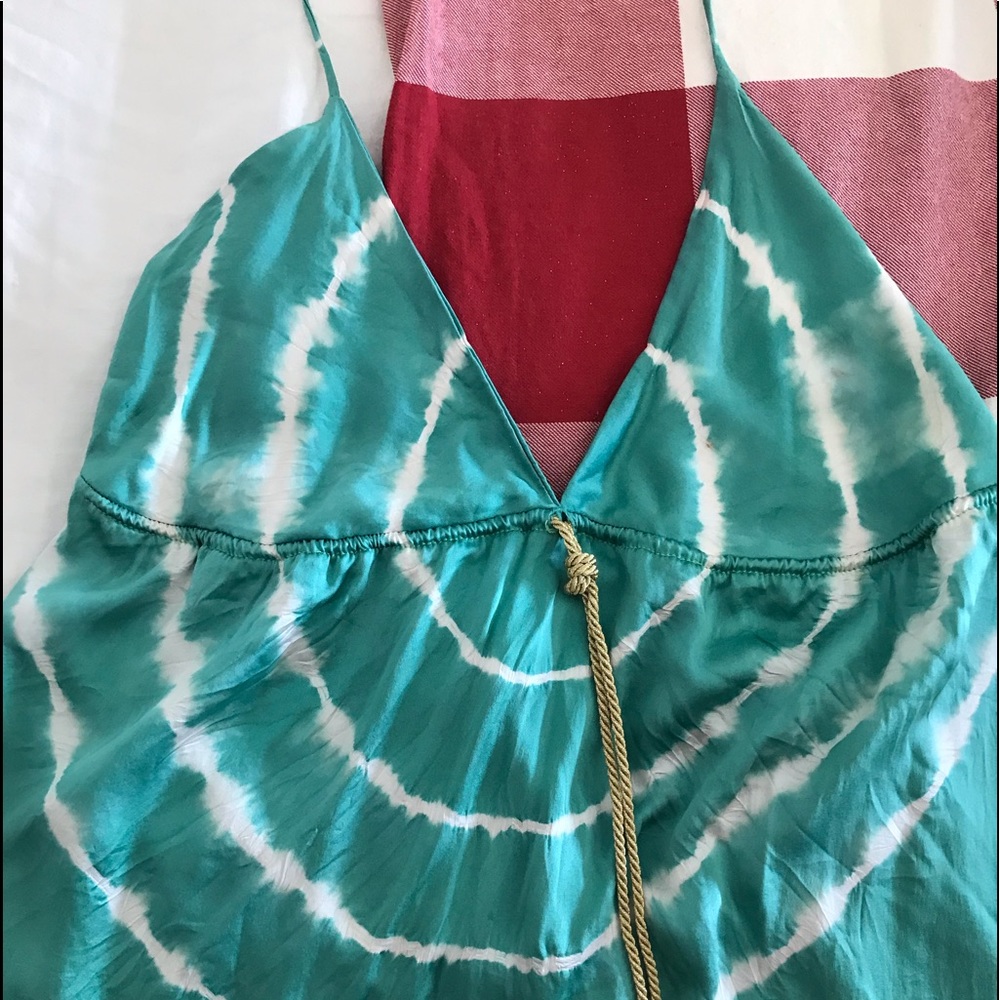 Long silk new with tags maxi dress